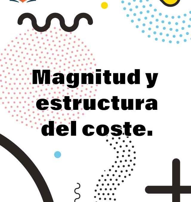 2. Magnitud y estructura del coste. La cuenda del resultados interna