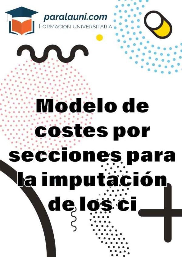 Costes por secciones